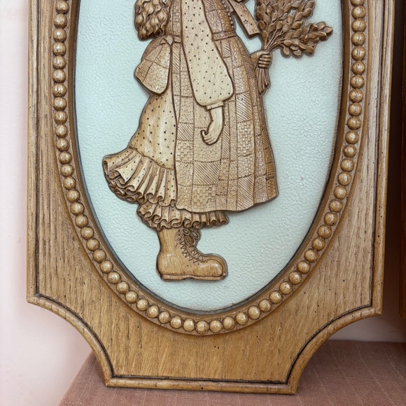 1972-1976 Holly Hobbie & Robby Hobbie Plaques - Picture 3 of 9